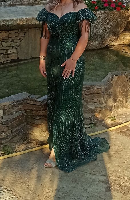 Официални блестящи дълги рокли