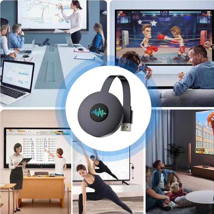 Адаптер Dongle HDMI Wireless Miracast 4K IOS ANDROID AirPlay