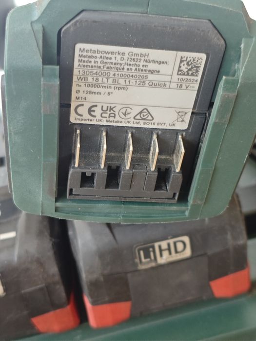 Metabo WB 18 BL 11 125 Quick