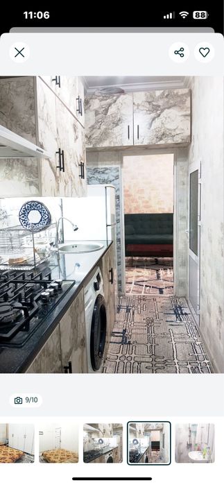 Чилонзор 19 квл Сдаьется 2 ком . квартира