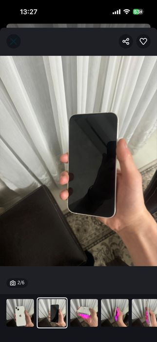 Iphone 13 белый 138 гб