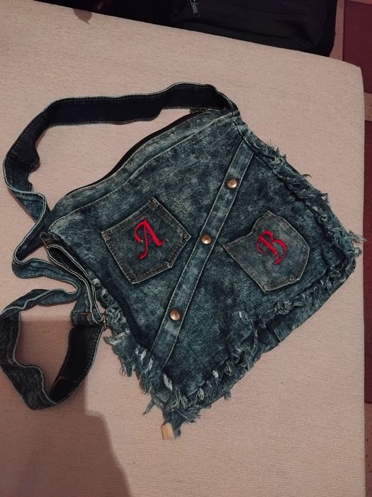 Модерна дънкова чанта