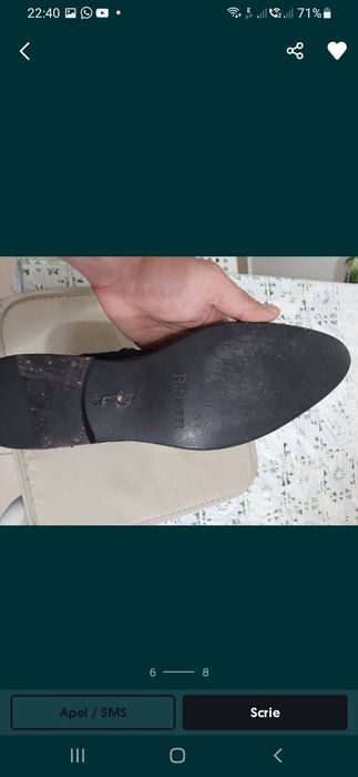Ghete paciotti în stare foarte buna