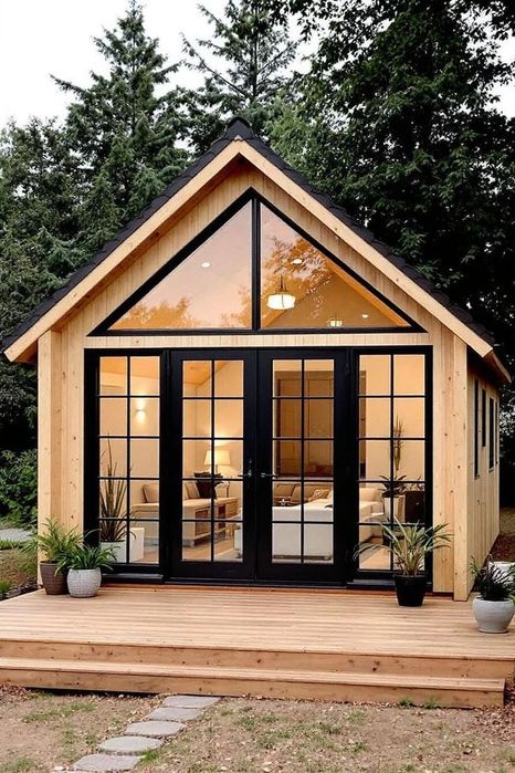 Каркасные дома, модульные дома.