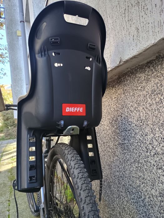 Детско столче за велосипед DIEFFE BIKEY COOL ELM BLACK