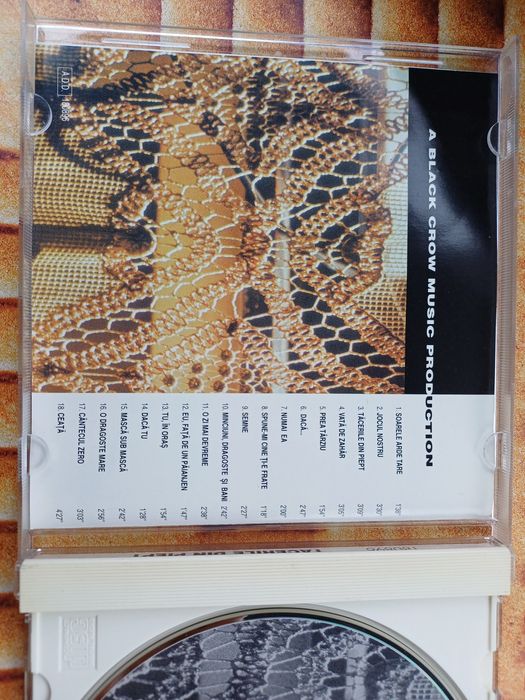 Cd original Alexandru Andries  - Tăcerile din piept  , impecabil