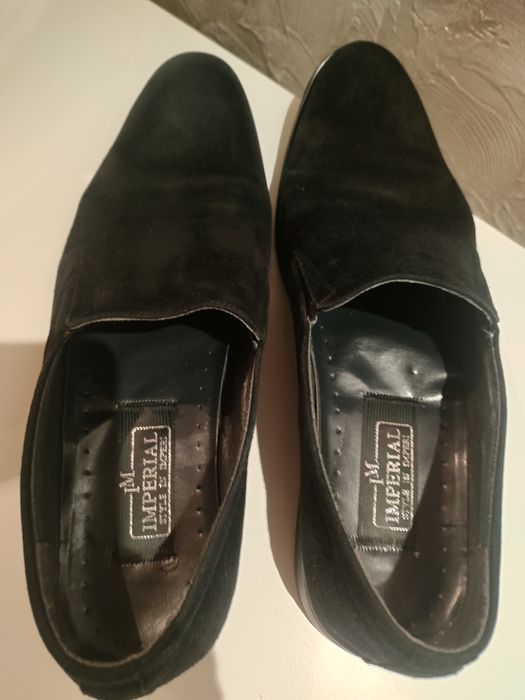 Замшевые туфли 41-42 размер