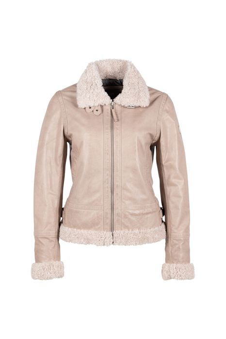 Cojoc de Piele Dama Mauritius Gri GWPhilina