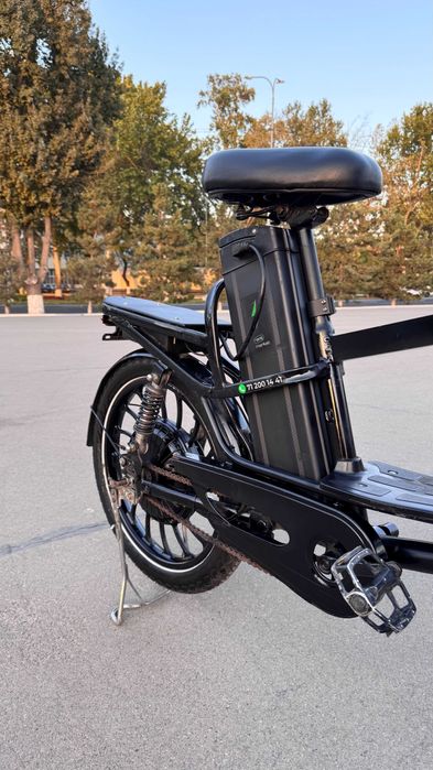 Elektrovelosiped sotiladi, kuryerlar uchun, 70 km 1 ta zaryad bilan