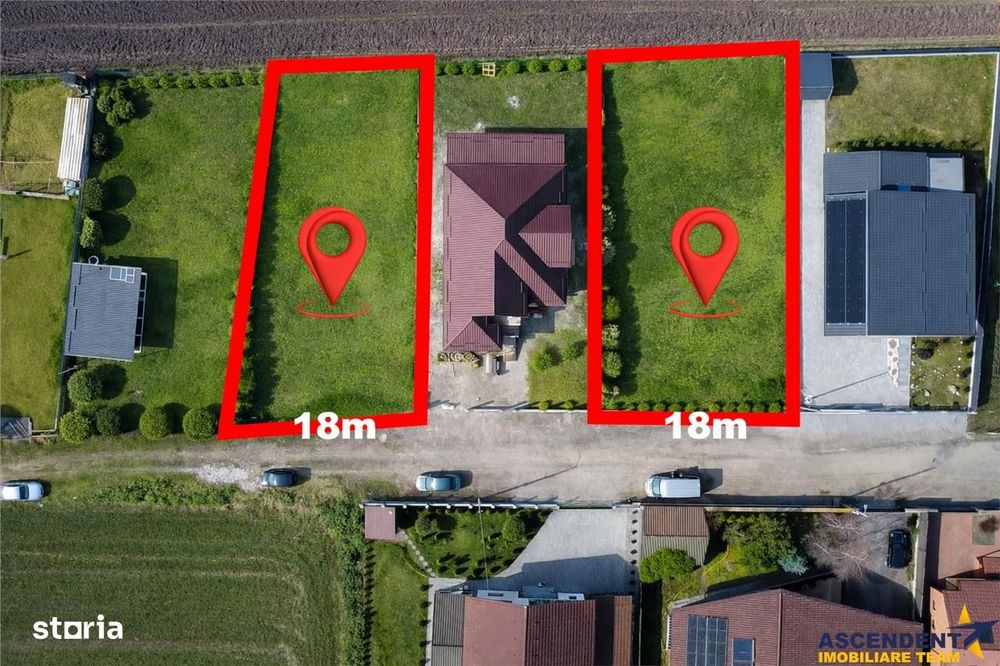 FILM! Teren intravilan Santana, 510 mp, oportunitate extindere si faci