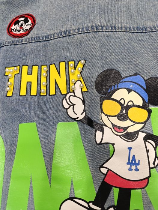 Джинсовая куртка размер 146-150