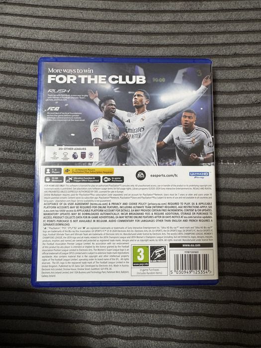 Fc25,Uncharted,God of War ps5,4 Games