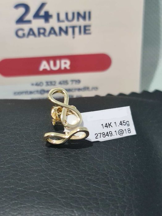 Cercei Aur 14K (Ag18 Tutora b.27849.1) Garantie 2 ani!