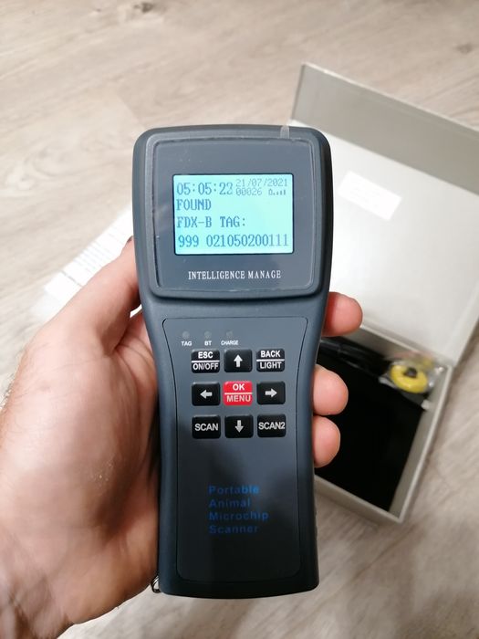 Cititor de microcipuri nou câini, pisici, vaci, oi, capre