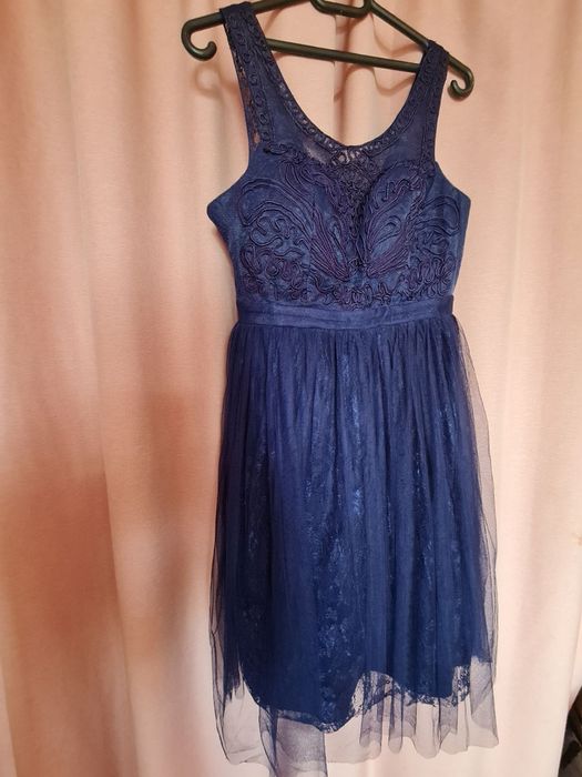 Дамска дълга официална рокля S размер