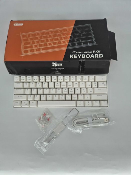 Tastatura Mecanica Wireless Royal Kludge RK61 Red Switch - Resigilat