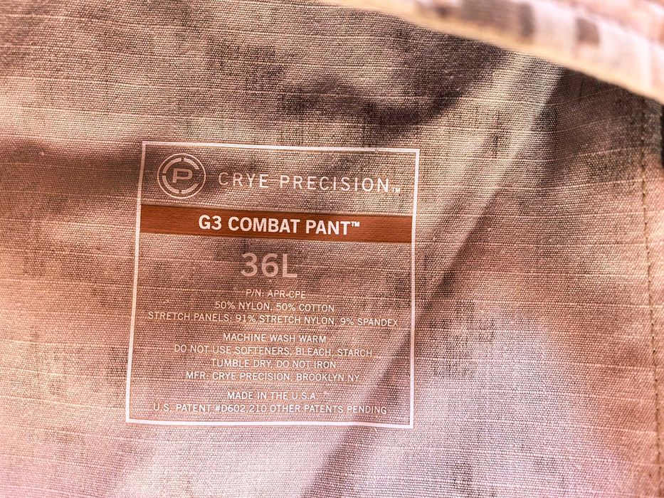 Камуфлажен панталон G3 на Crye Precision