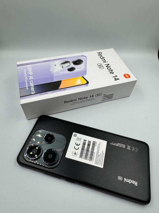 Hope Amanet P5-Redmi Note 14 5G, Black, 256GB/8GB, Impecabil !