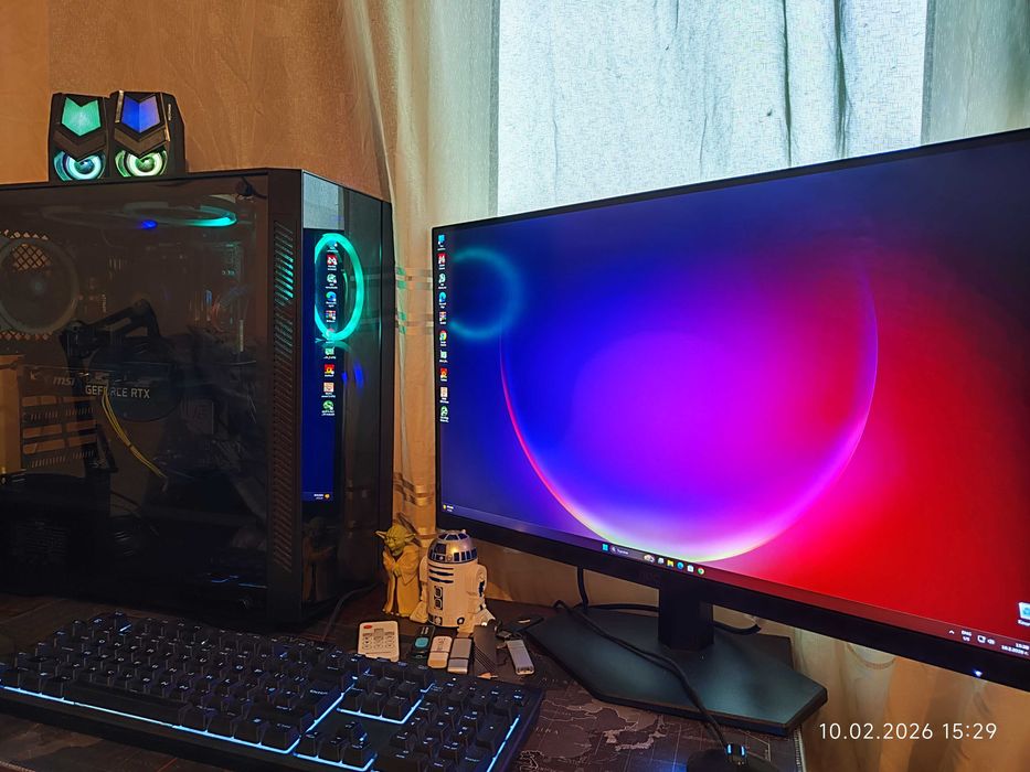 Геймърски Ryzen 5 5600X, RTX 3060 12GB, RAM 16GB DDR4