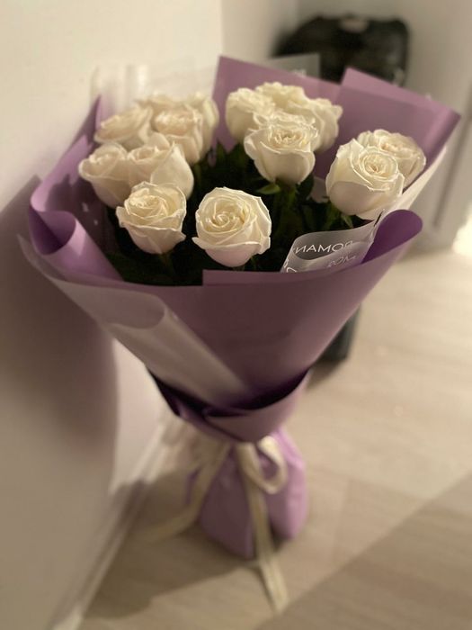 Белые розы от Романтик