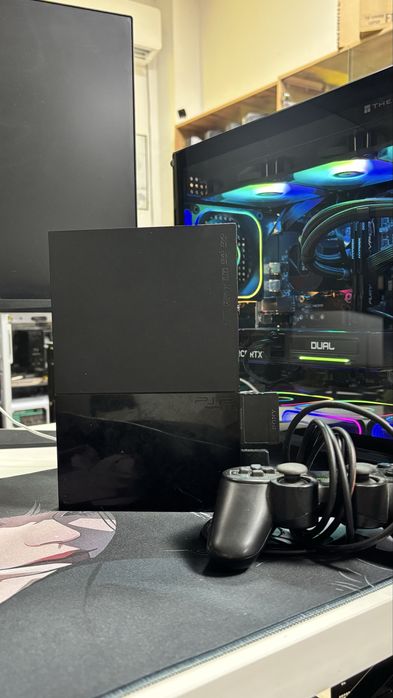 PS2 Slim | плейстейшен 2 слим | с 1 Джостикoм