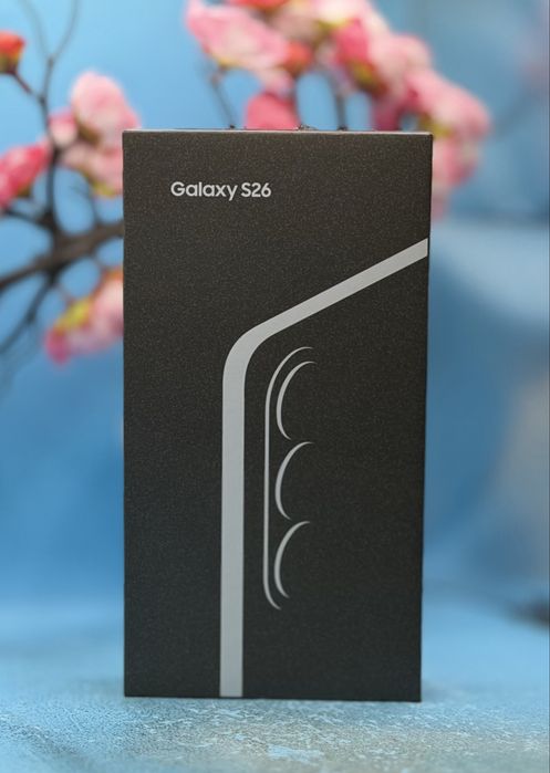 НОВ!!! Samsung Galaxy S26, Dual SIM, 12GB RAM, 512GB, 5G, Black + оригинален адапатер Samsung