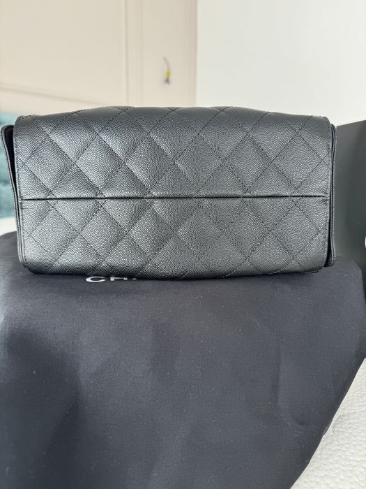 Geantă premium, stil Chanel – piele naturală