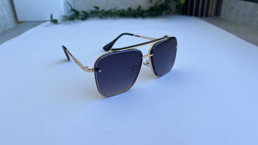 Ochelari de soare Dita Mach Six - Rama aurie Lentile maro degrade