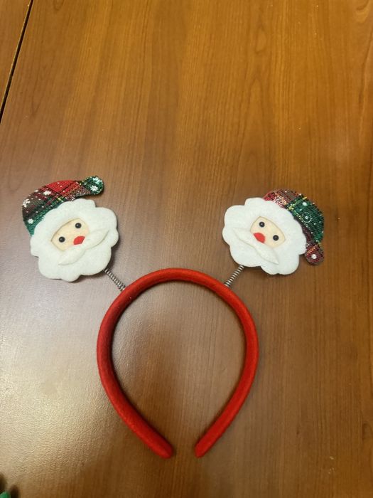 Новогодная шапка и ободоки