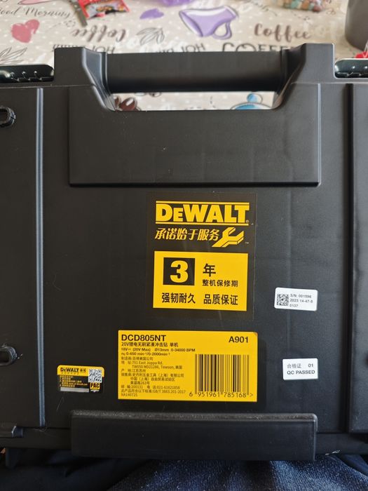 DeWalt DCD805 20v