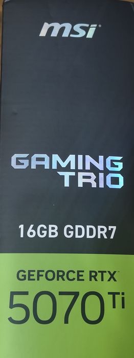 Видеокарта MSI GeForce RTX 5070 Ti, 16gb