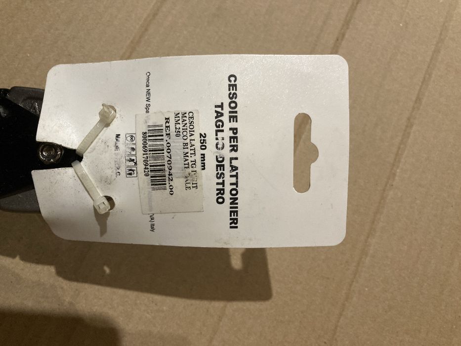 Foarfec Tabla italia Nou