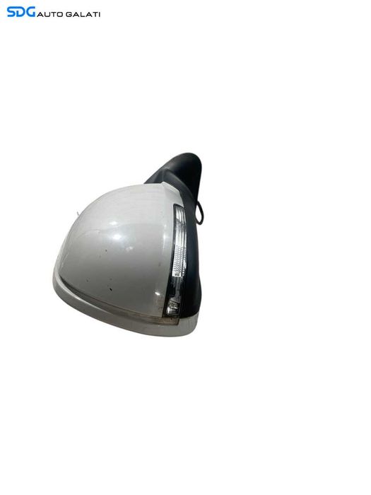 Oglinda Dreapta Electrica cu Semnalizare Skoda Octavia 2 Facelift FL 2008 - 2013 Culoare Alba Cod 020989 [L6505]