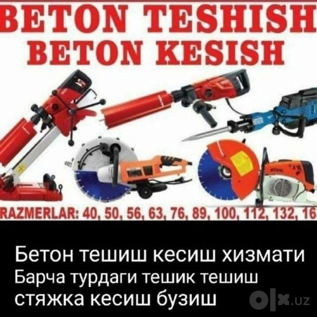Beton buzamiz teshik tewamiz