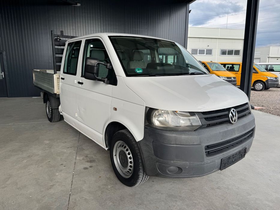 Volkswagen Transporter Doka cu bena VW T5 Doka 6 locuri N1 Clima Euro 5