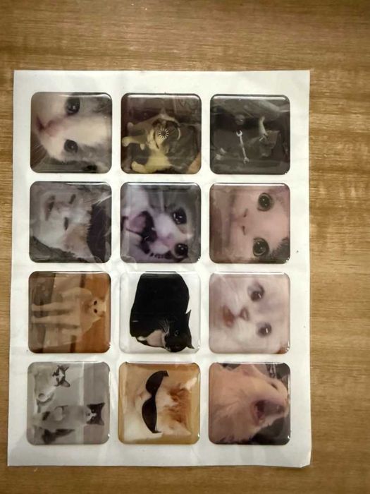 3д стикеры для телефонов, наушников и ноутбуков