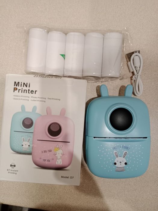 Мини принтер карманный для детей и взрослых
