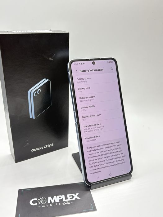 Samsung Galaxy Z Flip - 256Gb-  CA NOUA +  Garantie