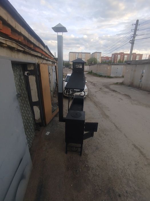 Продам мангал с печкой