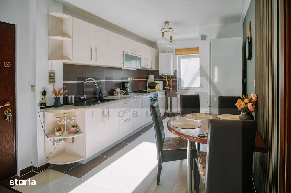 Apartament 4 camere decomandate, 2 băi, 80 mp, etaj 3,zona Ion Mester
