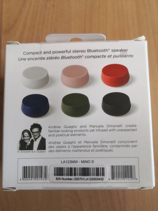 Difuzor boxa bluetooth Lexon Mino