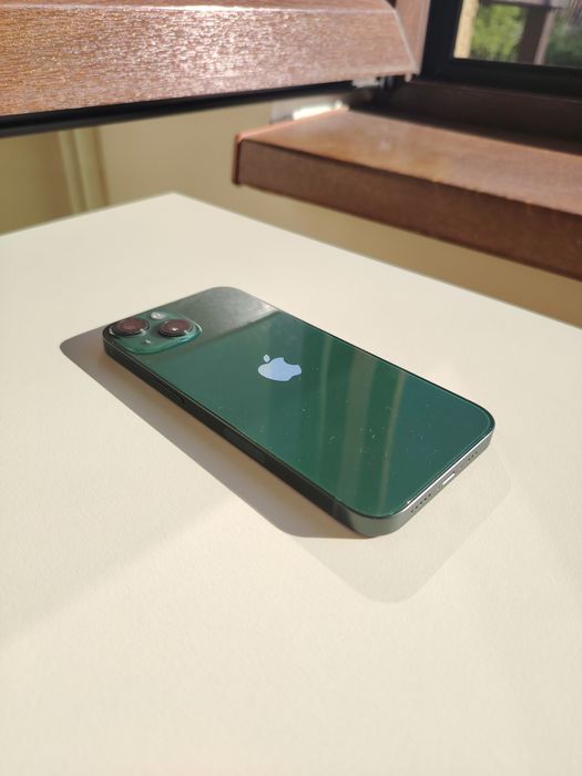 iPhone 13 128GB Verde • Full box • Sanatatea bateriei 80%