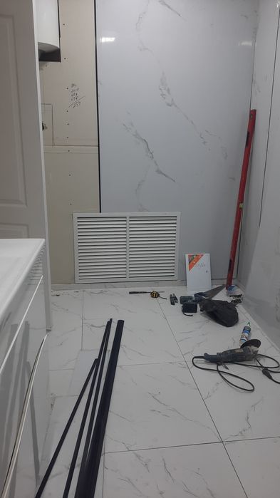 Гибкий мрамор установка