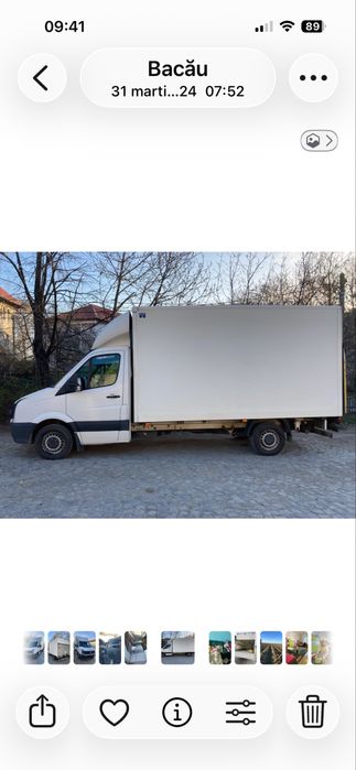 Crafter cu lift , transporter t5