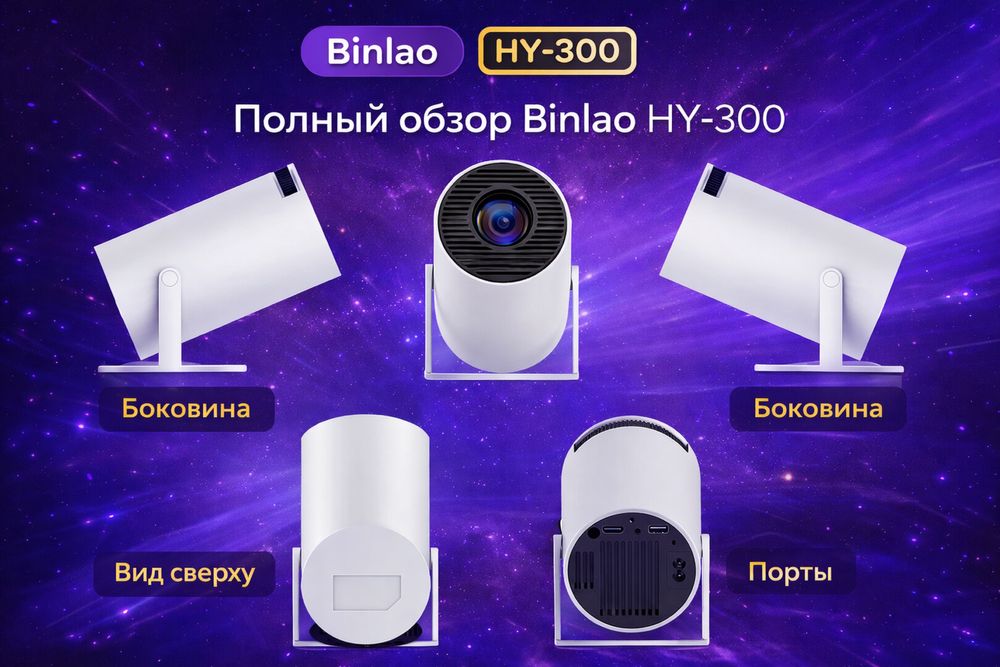 Android проектор HY-300 | Кинотеатр в любой месте
