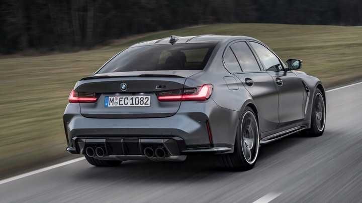 Eleron Lip Codita Portbagaj BMW Seria 3 G20 M3 style, Negru Lucios NOU