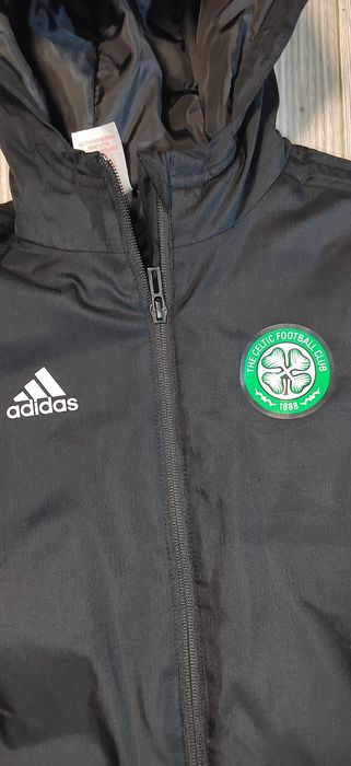Adidas Celtic яке с подарък блуза Minecraft, размер 140 см, 9-10 г.