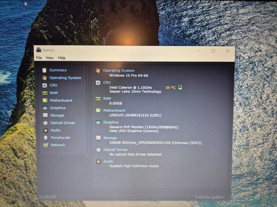 Laptop Lenovo V15 G2 IJL