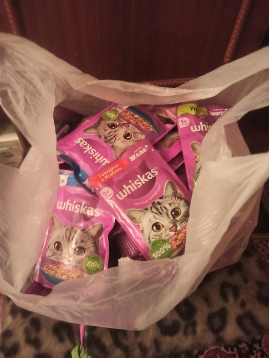 Продам влажный корм для кошек Вискас