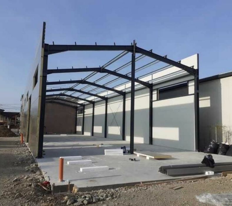 Vand hala metalică conform proiectului dvs lucrăm fără avans